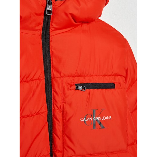 Calvin Klein Jeans Kurtka puchowa Packable Backpack IB0IB00957 Pomarańczowy 16 wyprzedaż MODIVO