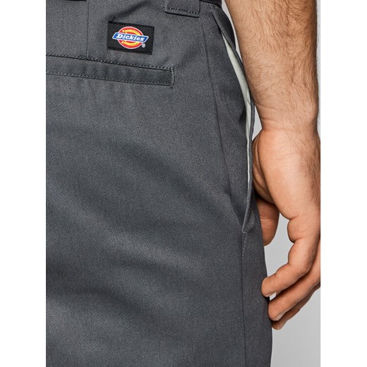 Dickies Spodnie materiałowe Straight Work DK0WP873 Szary Slim Fit Dickies 31_32 okazyjna cena MODIVO