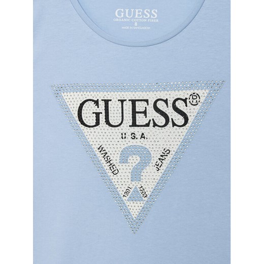 Guess T-Shirt J1YI35 K6YW1 Niebieski Regular Fit Guess 8Y MODIVO