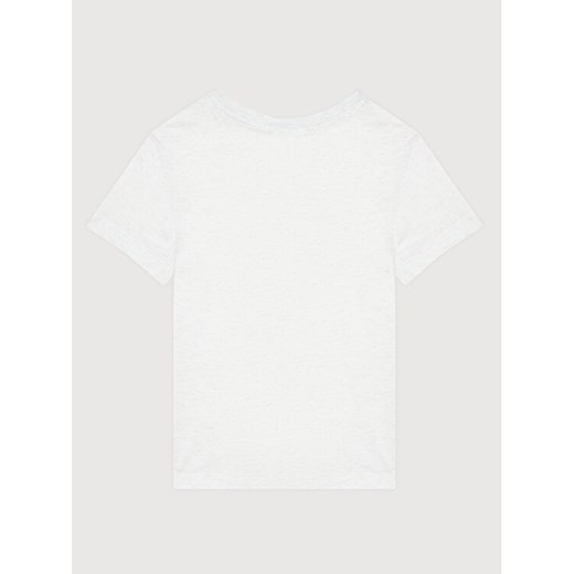 Calvin Klein Jeans T-Shirt Monogram Logo IU0IU00068 Szary Regular Fit 6Y wyprzedaż MODIVO