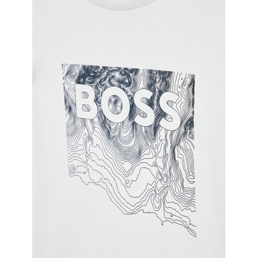 Boss T-Shirt J25N35 S Biały Regular Fit 6Y MODIVO
