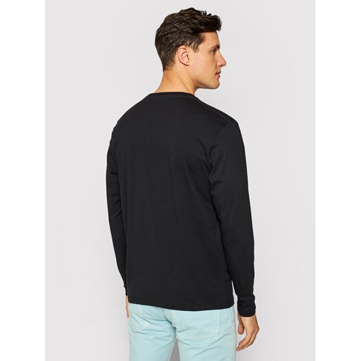 Pepe Jeans Longsleeve Eggo Long PM501321 Czarny Regular Fit Pepe Jeans XS wyprzedaż MODIVO