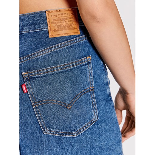 Levi's® Spódnica jeansowa Micro A0986 Niebieski Regular Fit 23 MODIVO okazyjna cena