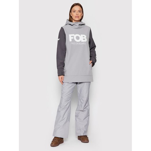 4F Bluza techniczna H4Z21-SFD001F Fioletowy Relaxed Fit M wyprzedaż MODIVO