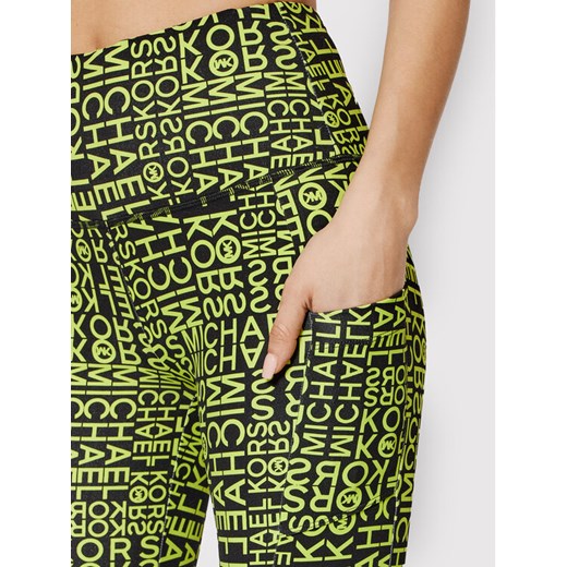 MICHAEL Michael Kors Legginsy MS2309O3ZU Zielony Slim Fit Michael Michael Kors XS MODIVO