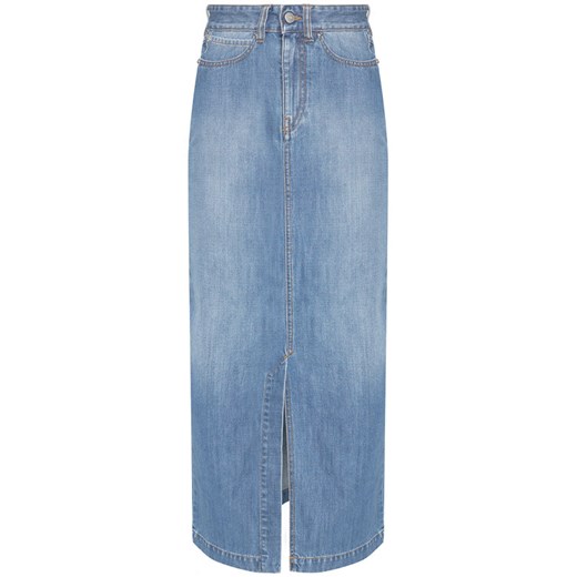 Victoria Victoria Beckham Spódnica jeansowa Front Split Denim 2420DSK002098A Victoria Victoria Beckham 6 MODIVO okazyjna cena