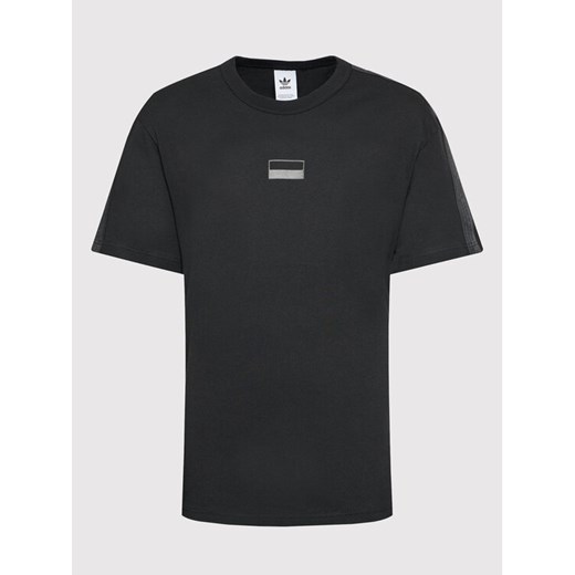 adidas T-Shirt Unisex R.Y.V. H11498 Czarny Loose Fit L wyprzedaż MODIVO