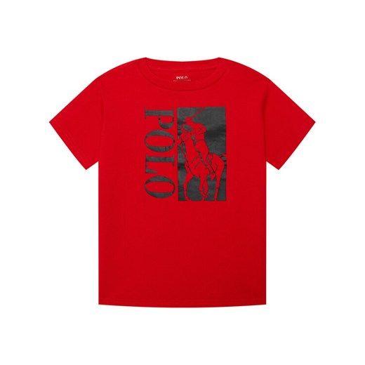 Polo Ralph Lauren T-Shirt Ss Cn 322836650003 Czerwony Regular Fit Polo Ralph Lauren 6Y wyprzedaż MODIVO