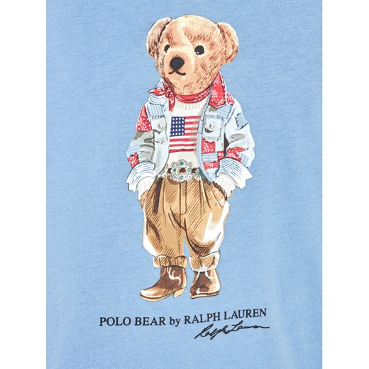Polo Ralph Lauren Bluzka Bear 312854212002 Niebieski Regular Fit Polo Ralph Lauren 6X okazja MODIVO