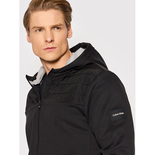 Calvin Klein Bluza Technical K10K108049 Czarny Regular Fit Calvin Klein S MODIVO promocyjna cena