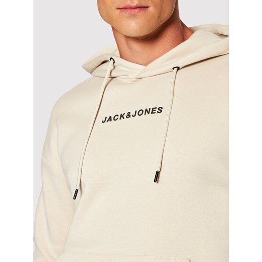 Jack&Jones Bluza Marco 12192830 Beżowy Relaxed Fit XL okazja MODIVO