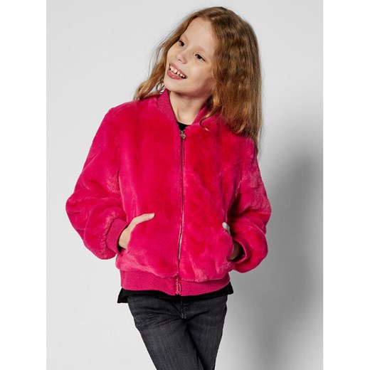 Guess Kurtka zimowa J0BL12 WD4G0 Różowy Regular Fit Guess 16Y MODIVO wyprzedaż