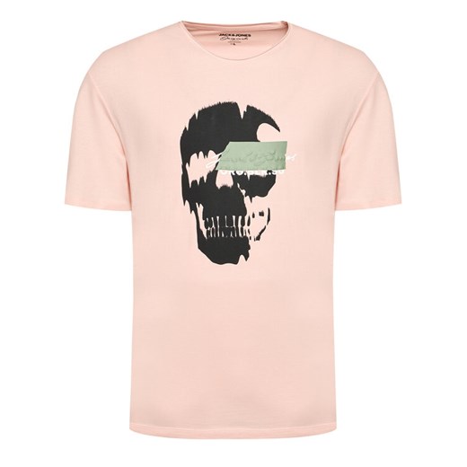 Jack&Jones T-Shirt Jack 12189294 Różowy Relaxed Fit S okazyjna cena MODIVO