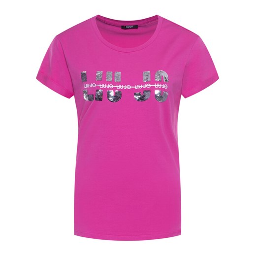 Liu Jo Sport T-Shirt TA0023 J5003 Różowy Regular Fit Liu Jo XS MODIVO okazyjna cena