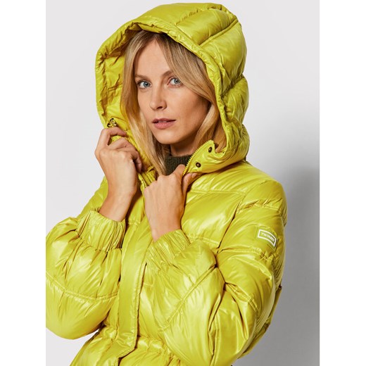 TWINSET Kurtka puchowa 212TP214G Żółty Regular Fit Twinset 40 okazyjna cena MODIVO