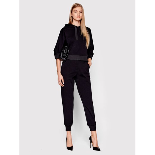 Sisley Spodnie dresowe 4IPRLF00L Czarny Regular Fit Sisley 42 MODIVO