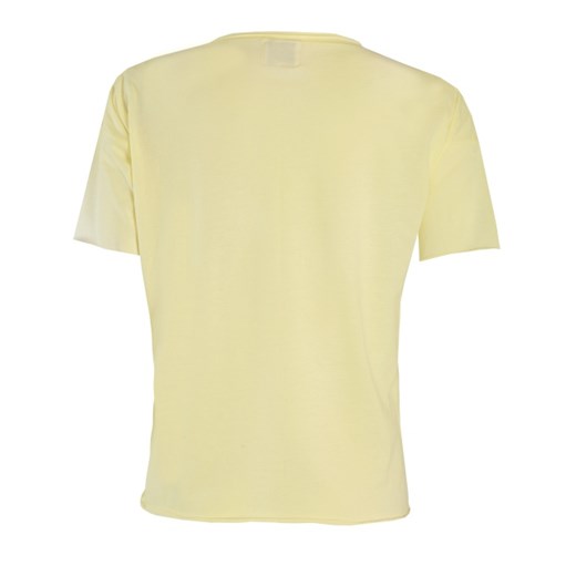 Stella T-shirt pastelowy żółty L
