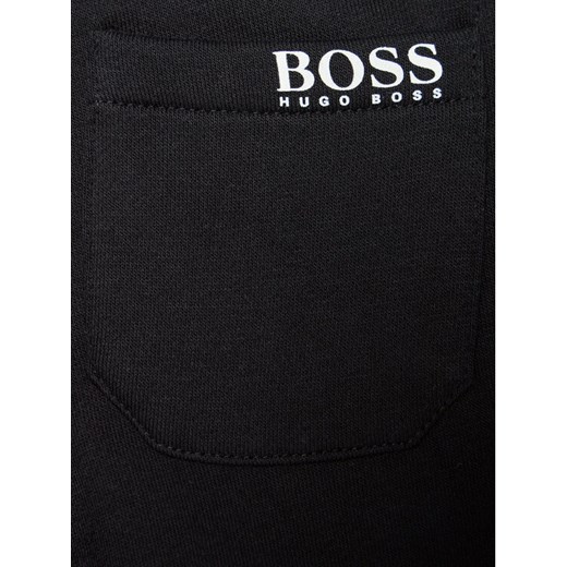 Boss Spodnie dresowe J04411 S Czarny Regular Fit 2Y MODIVO wyprzedaż