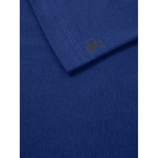 Calvin Klein Jeans T-Shirt Stamp Logo IB0IB00348 Granatowy Regular Fit 6 okazyjna cena MODIVO