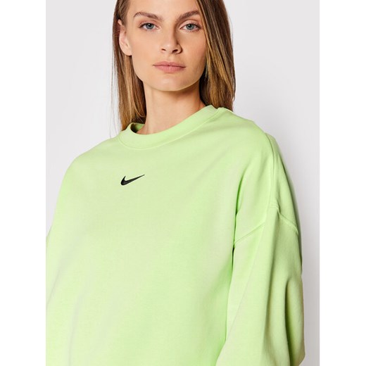 Nike Bluza Sportswear Collection Essentials DJ7665 Zielony Oversize Nike L MODIVO