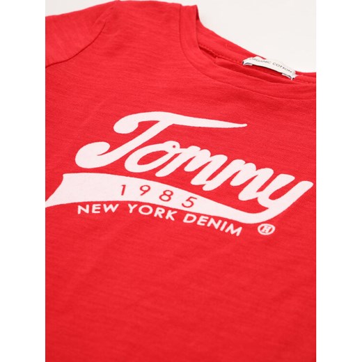 Tommy Hilfiger T-Shirt 1985 KG0KG04960 M Czerwony Regular Fit Tommy Hilfiger 6 okazja MODIVO
