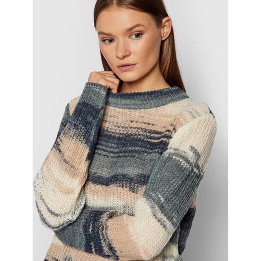 Noisy May Sweter Reed 27016505 Niebieski Loose Fit Noisy May XS MODIVO promocja