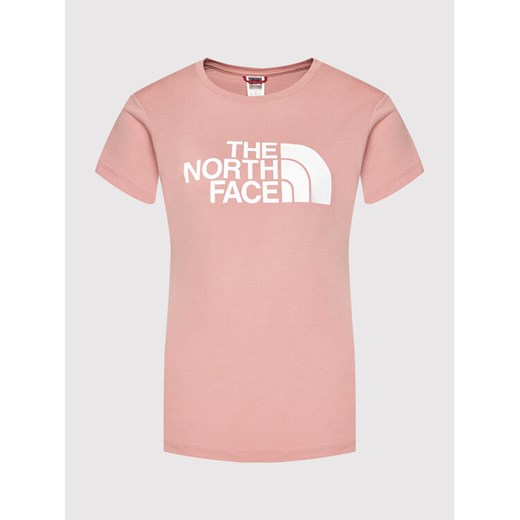The North Face T-Shirt Easy NF0A4T1Q Różowy Regular Fit The North Face XS okazja MODIVO