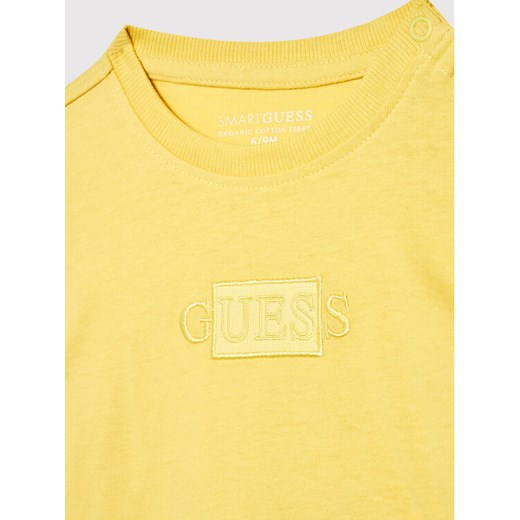 Guess T-Shirt H2GI01 I3Z11 Żółty Regular Fit Guess 6_9M MODIVO