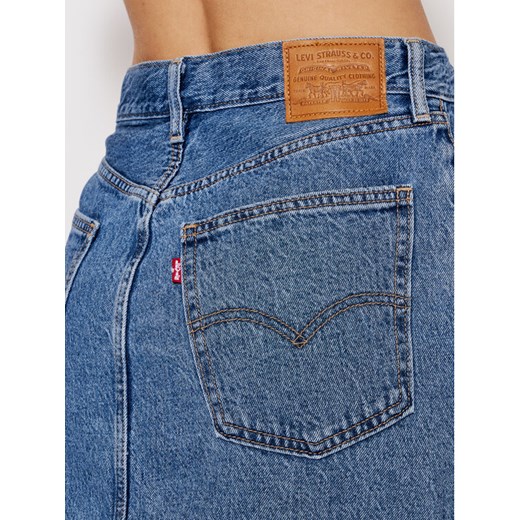 Levi's® Spódnica jeansowa '70s A1957-0000 Niebieski Regular Fit 30 MODIVO