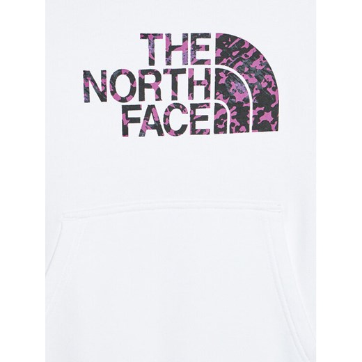 The North Face Bluza NF0A558T Biały Regular Fit The North Face M okazyjna cena MODIVO