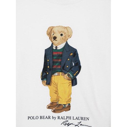 Polo Ralph Lauren Bluzka 323852014003 Biały Regular Fit Polo Ralph Lauren S wyprzedaż MODIVO