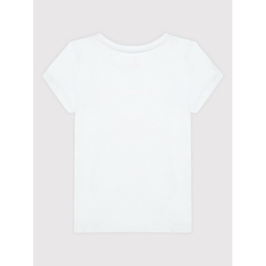 4F T-Shirt HJL22-JTSD003 Biały Regular Fit 158 MODIVO