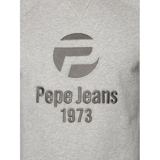 Pepe Jeans Bluza Adrian PM581713 Szary Regular Fit Pepe Jeans L okazyjna cena MODIVO