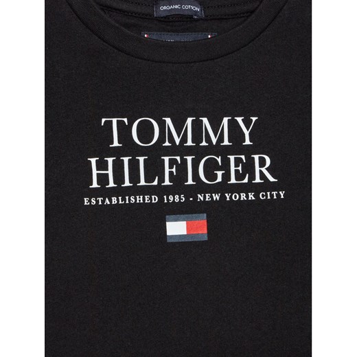 Tommy Hilfiger T-Shirt Th Logo KB0KB07012 D Czarny Regular Fit Tommy Hilfiger 10Y MODIVO promocja