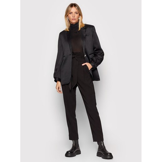 Custommade Spodnie materiałowe Pinja 999425507 Czarny Regular Fit Custommade M MODIVO