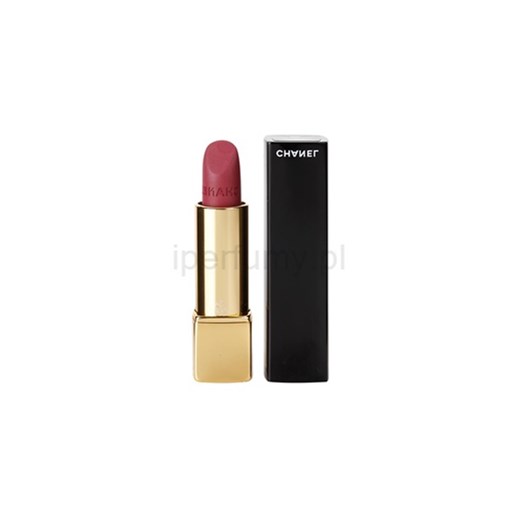 Chanel Rouge Allure Velvet jedwabista pomadka odcień 34 La Raffinée (Luminous Matte Lip Colour) 3,5 g + do każdego zamówienia upominek. iperfumy-pl czarny jedwab