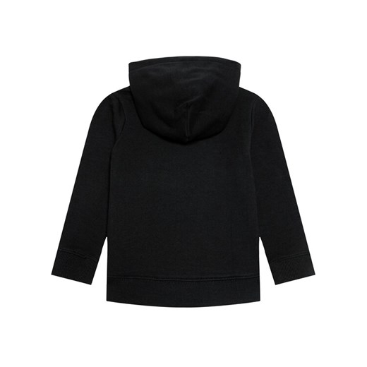 Calvin Klein Jeans Bluza Hybrid Logo IB0IB00799 Czarny Regular Fit 6Y wyprzedaż MODIVO