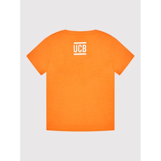 United Colors Of Benetton T-Shirt PEANUTS 3U29C153R Pomarańczowy Regular Fit United Colors Of Benetton 120 wyprzedaż MODIVO