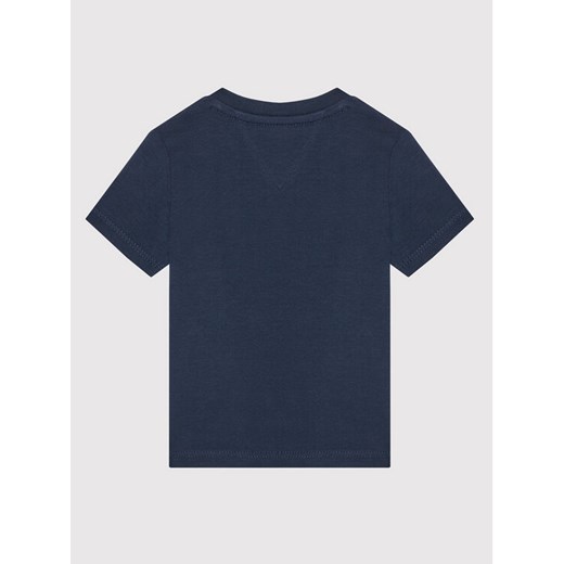 Tommy Hilfiger T-Shirt KN0KN01272 Granatowy Regular Fit Tommy Hilfiger 74 wyprzedaż MODIVO