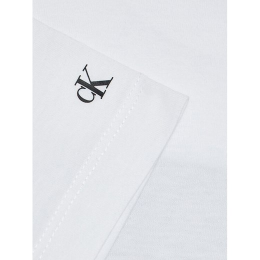 Calvin Klein Jeans T-Shirt IB0IB00889 Biały Regular Fit 8Y MODIVO promocja