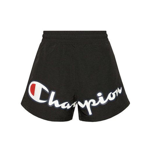 Champion Szorty sportowe Logo Leg Track 112661 Czarny Custom Fit Champion XS promocja MODIVO