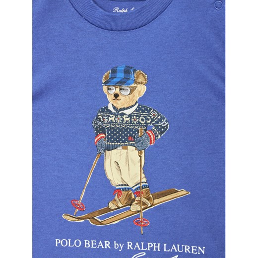 Polo Ralph Lauren T-Shirt 320853790004 Niebieski Regular Fit Polo Ralph Lauren 12M wyprzedaż MODIVO