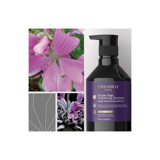 Sage purple sage brightening conditioner odżywka do włosów rozjaśniająca 400ml, Theorie onesize Intymna