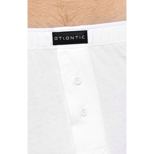 2-pack bokserki męskie białe luźne 2BMB-003, Kolor biały, Rozmiar M, ATLANTIC ze sklepu Intymna w kategorii Majtki męskie - zdjęcie 137651290