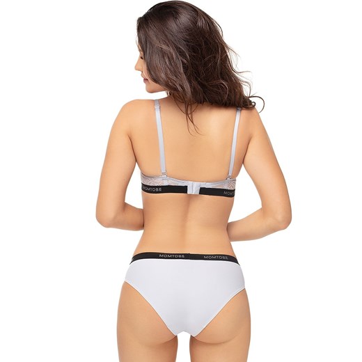 Biustonosz miękki soft Mama Fancy, Kolor jasny szary, Rozmiar 65E, Momtobe ze sklepu Intymna w kategorii Bielizna ciążowa - zdjęcie 137652152