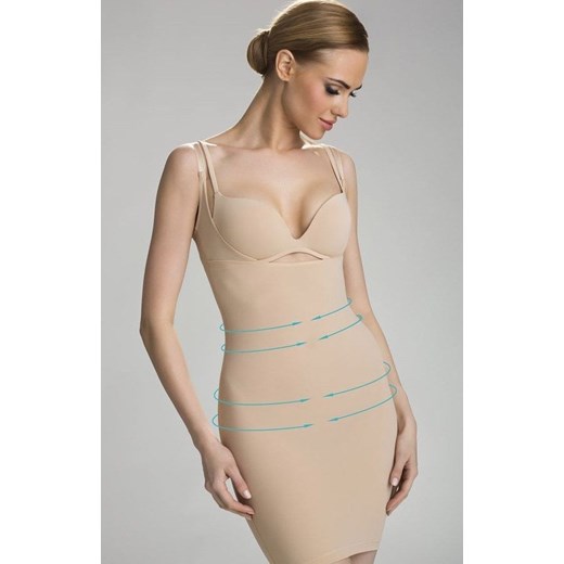Vika halka wyszczuplająca, Kolor beżowy, Rozmiar XL, Eldar ze sklepu Intymna w kategorii Bielizna wyszczuplająca - zdjęcie 137655630