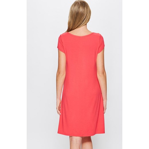 Koszula nocna 60/2-k1/514/a72, Kolor malinowy-wzór, Rozmiar S, Miss Fabio ze sklepu Intymna w kategorii Koszule nocne - zdjęcie 137656270