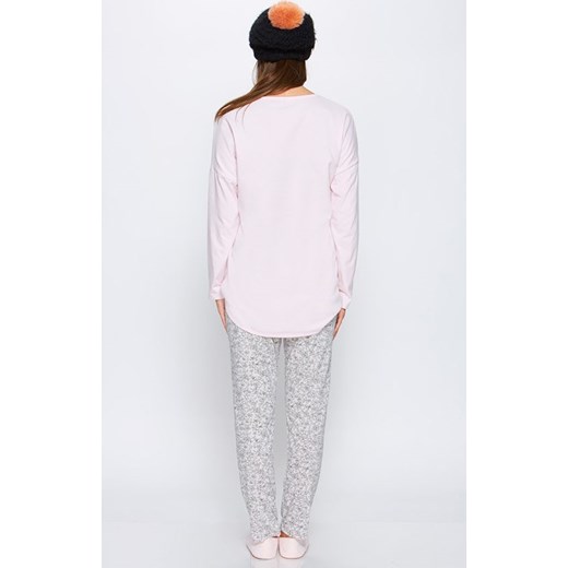Piżama 66/5-49L/014A722, Kolor różowo-szary, Rozmiar S, Miss Fabio ze sklepu Intymna w kategorii Piżamy damskie - zdjęcie 137656373