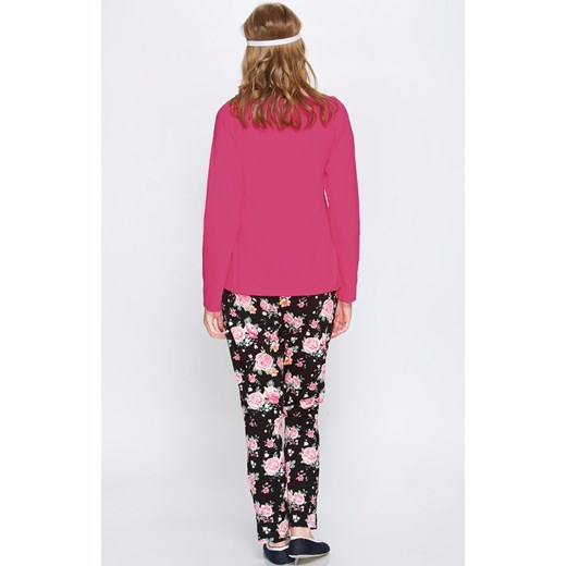 Piżama 66/5-50L/214A728, Kolor fuksja-wzór, Rozmiar S, Miss Fabio ze sklepu Intymna w kategorii Piżamy damskie - zdjęcie 137656384