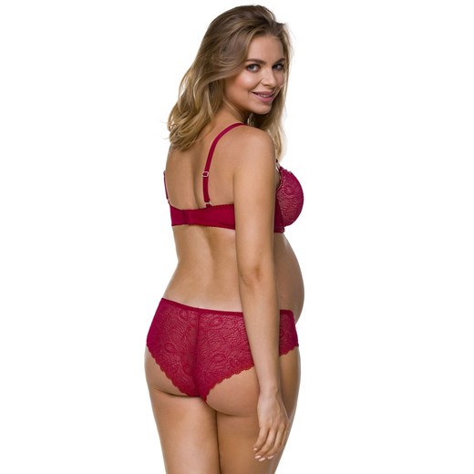 3115 biustonosz do karmienia usztywniany, Kolor czerwony, Rozmiar 65D, Lupoline ze sklepu Intymna w kategorii Bielizna ciążowa - zdjęcie 137661432